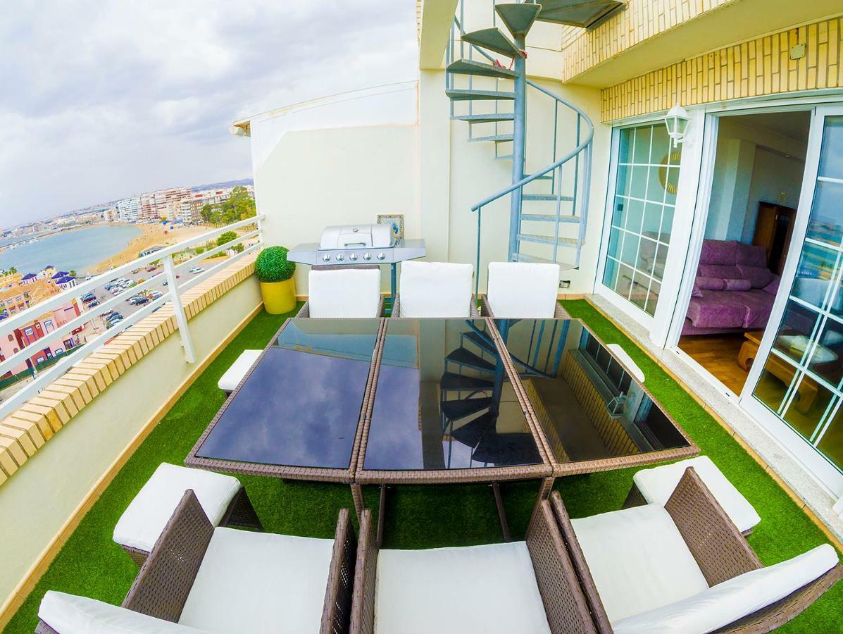 Torrevieja Experience Ático 1ª LÍNEA Apartamento Exterior foto